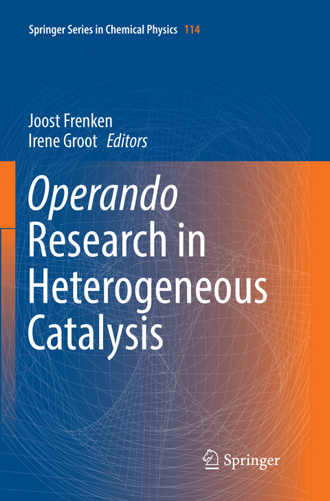 Operando Research in Heterogeneous Catalysis - 