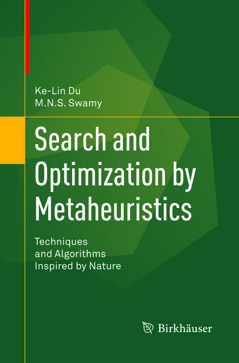 Search and Optimization by Metaheuristics - Ke-Lin Du, M. N. S. Swamy