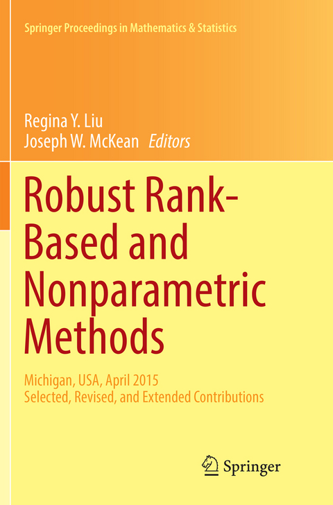 Robust Rank-Based and Nonparametric Methods - 