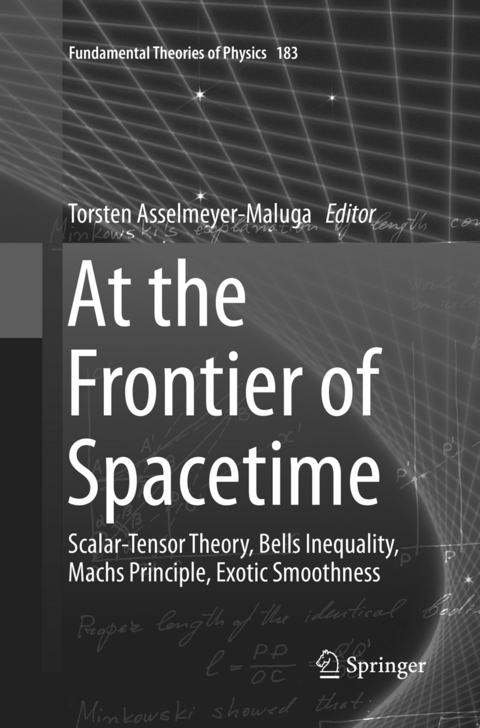 At the Frontier of Spacetime - 