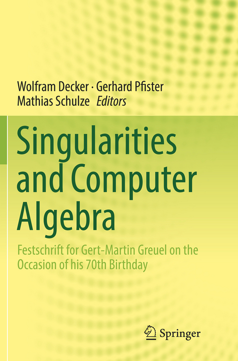 Singularities and Computer Algebra - 