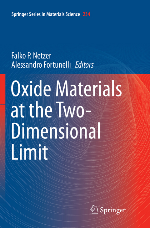 Oxide Materials at the Two-Dimensional Limit - 