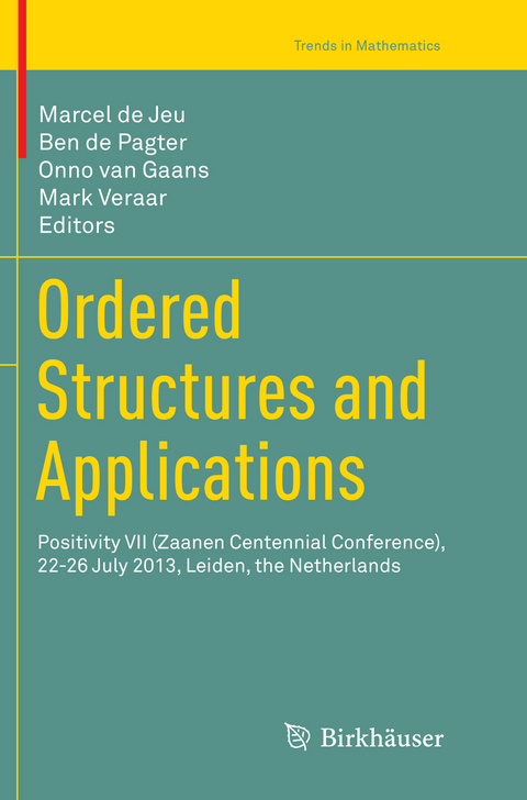 Ordered Structures and Applications - 