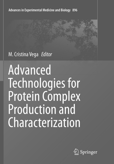 Advanced Technologies for Protein Complex Production and Characterization - 