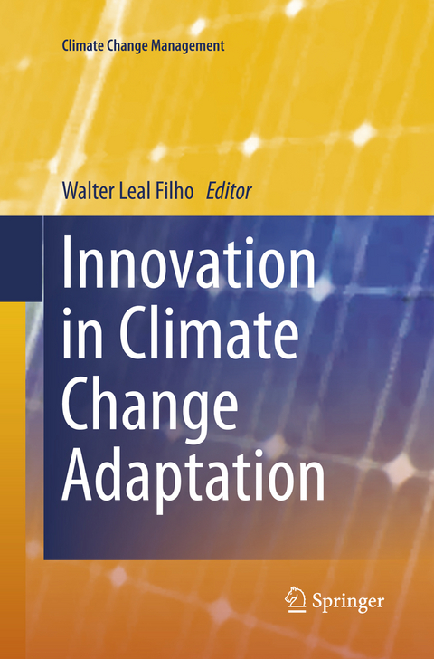 Innovation in Climate Change Adaptation - 