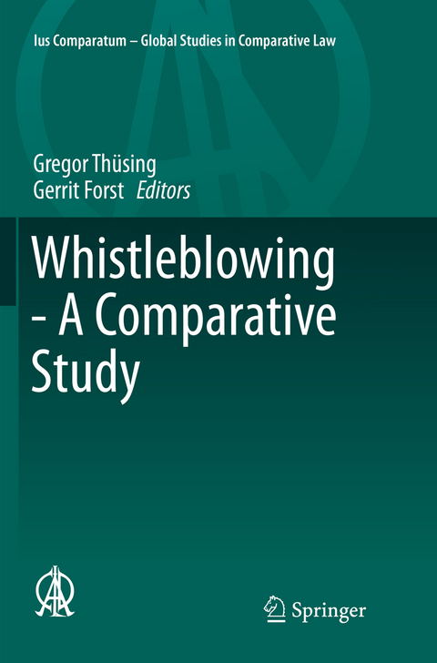 Whistleblowing - A Comparative Study - 