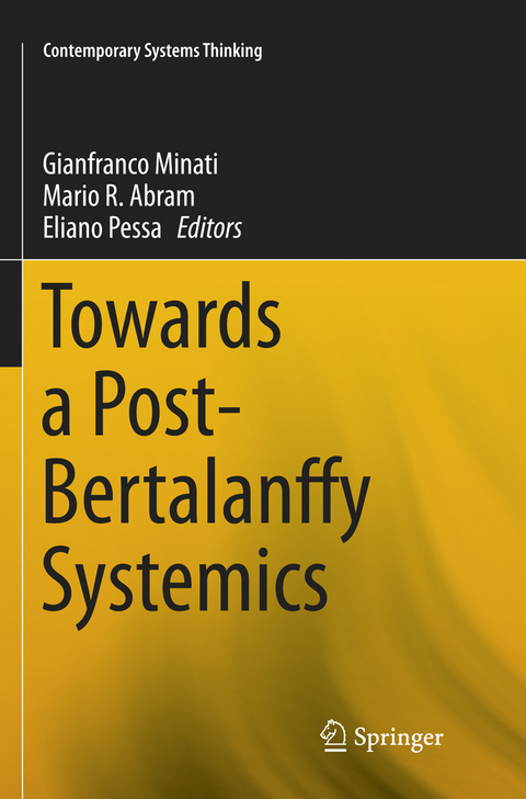 Towards a Post-Bertalanffy Systemics - 