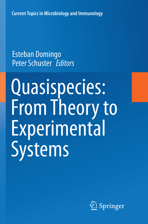 Quasispecies: From Theory to Experimental Systems - 