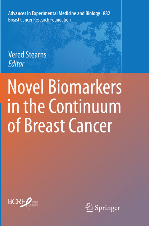 Novel Biomarkers in the Continuum of Breast Cancer - 