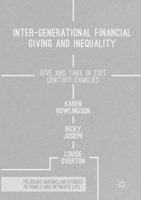 Inter-generational Financial Giving and Inequality - Karen Rowlingson, Ricky Joseph, Louise Overton