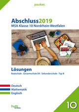 Abschluss 2019 - Mittlerer Schulabschluss Nordrhein-Westfalen Lösungen - 