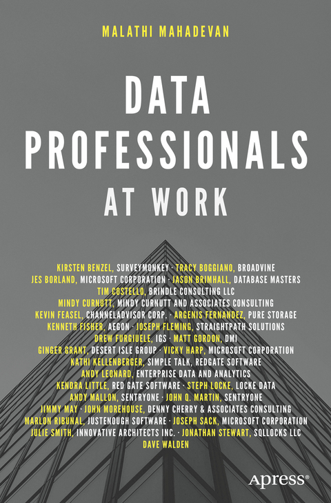 Data Professionals at Work - Malathi Mahadevan