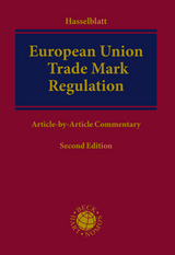 European Union Trade Mark Regulation - Hasselblatt, Gordian N.