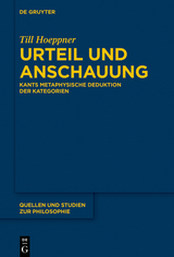 Urteil und Anschauung - Till Hoeppner