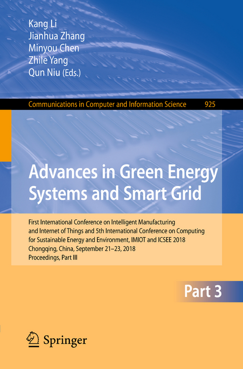 Advances in Green Energy Systems and Smart Grid - 