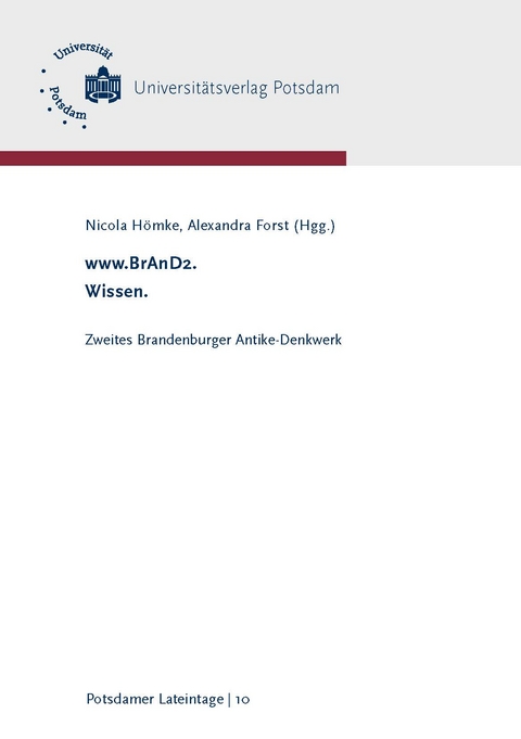 www.BrAnD2. Wissen. - Nicola Hömke, Cindy Korn, Julia Vander Elst, Benno Jakobus Walde, Paul Rolf Köppe, Josephine Meinert, Brunhild Glockemann, Alexandra Forst, Claudia Tiersch, Tobias Collin