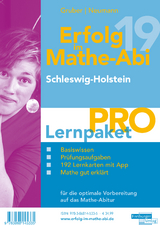 Erfolg im Mathe-Abi 2019 Lernpaket 'Pro' Schleswig-Holstein - Gruber, Helmut; Neumann, Robert