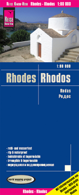 Reise Know-How Landkarte Rhodos / Rhodes (1:80.000) - Reise Know-How Verlag Peter Rump