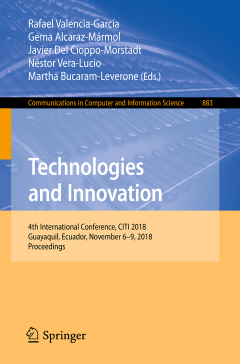 Technologies and Innovation - 