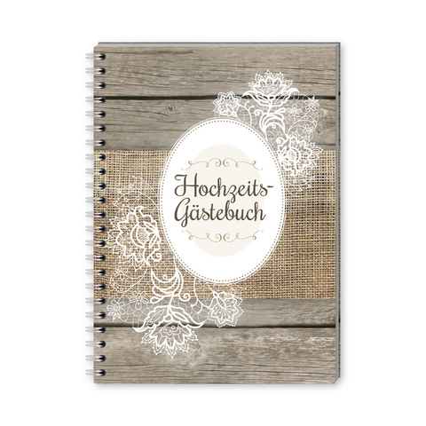 familiawedding Ja, ich will - Design Gästebuch zur Hochzeit