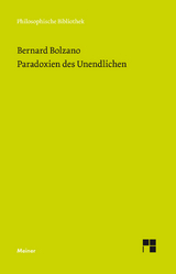 Paradoxien des Unendlichen - Bolzano, Bernard; Tapp, Christian