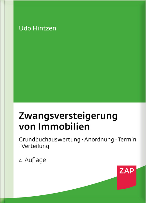 Zwangsversteigerung von Immobilien - Udo Hintzen