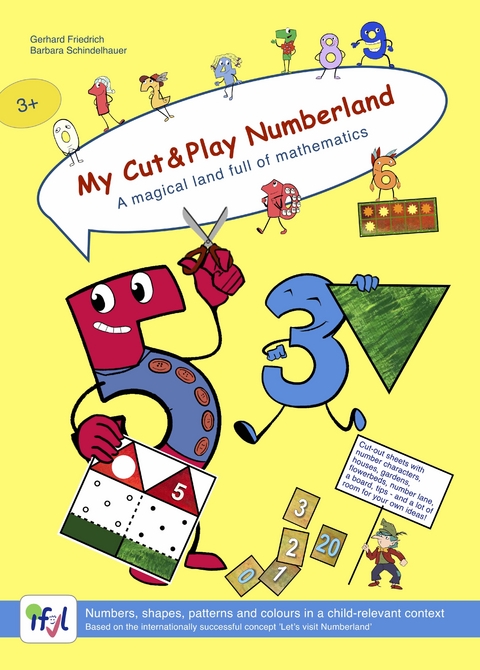 My Cut&Play Numberland - A magical land full of mathematics - Gerhard Friedrich, Barbara Schindelhauer