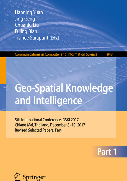 Geo-Spatial Knowledge and Intelligence - 