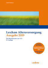 Lexikon Altersversorgung 2019 - Fath, Ralf; Urbitsch, Christian