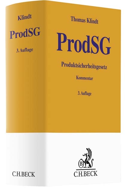 Produktsicherheitsgesetz ProdSG - 