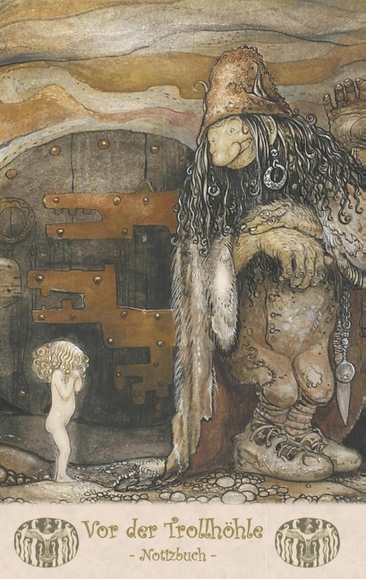 Vor der Trollhöhle - Notizbuch (Trolle und Goblins) - John Bauer, Elizabeth M. Potter