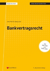 Bankvertragsrecht (Skriptum) - Graf, Georg