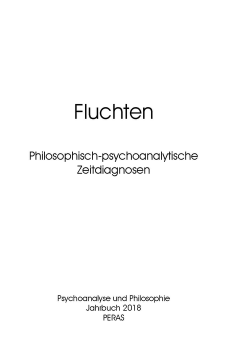 Fluchten - 