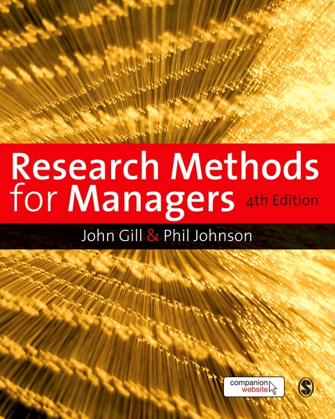 Research Methods for Managers - John Gill, Phil Johnson