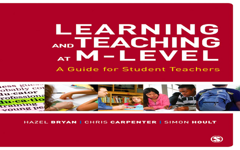 Learning and Teaching at M-Level - Hazel Bryan, Chris Carpenter, Simon Hoult, SAGE Publications Ltd