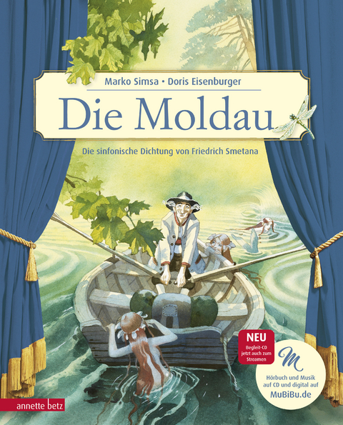 Die Moldau (Das musikalische Bilderbuch mit CD und zum Streamen) - Marko Simsa