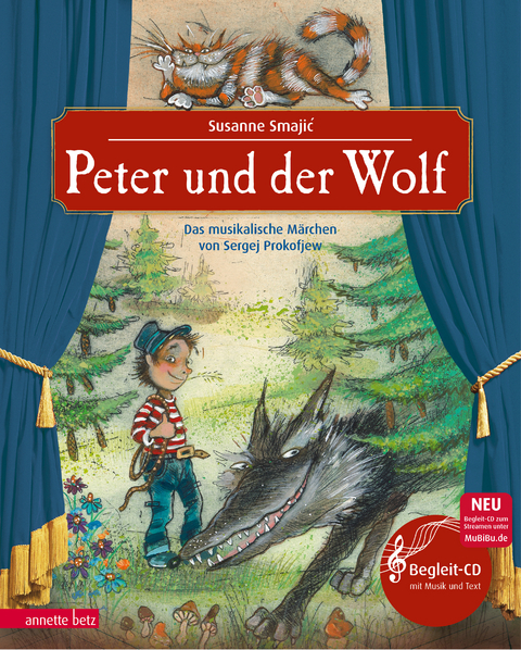 Peter und der Wolf (Das musikalische Bilderbuch mit CD und zum Streamen) - Sergej Prokofjew