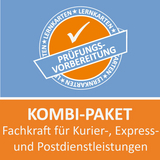 Kombi-Paket Fachkraft für Kurier‐, Express‐ und Postdienstleistungen Lernkarten - Tanja Kaden