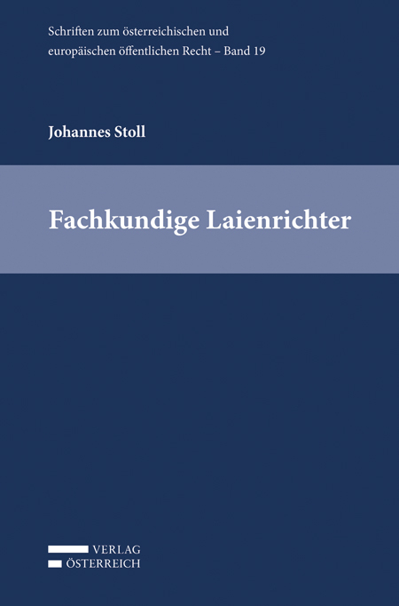 Fachkundige Laienrichter - Johannes Stoll