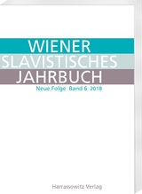 Wiener Slavistisches Jahrbuch. Neue Folge 6 (2018) - 