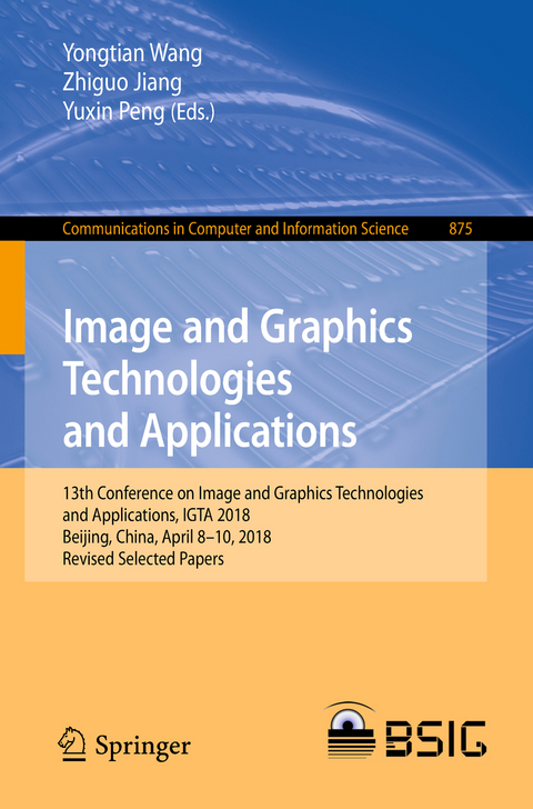 Image and Graphics Technologies and Applications - 