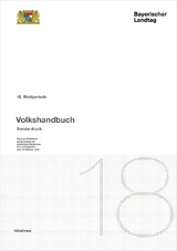 Sonderausgabe Bayerischer Landtag 18. Wahlperiode - Holzapfel, Andreas