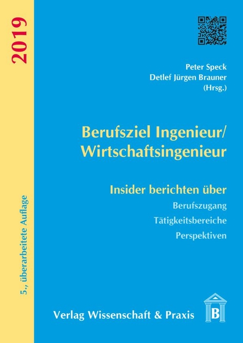 Berufsziel Ingenieur-Wirtschaftsingenieur 2019. - 