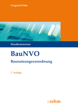 BauNVO - Baunutzungsverordnung - Grigoleit, Klaus Joachim; Otto, Christian-W.