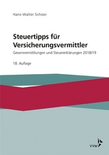 Steuertipps für Versicherungsvermittler - Schoor, Hans-Walter