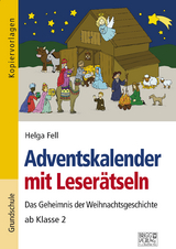 Adventskalender mit Leserätseln - Helga Fell