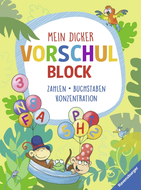 Mein dicker Vorschulblock - Stefan Lohr