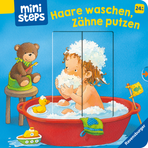 ministeps: Haare waschen, Zähne putzen - Sandra Grimm