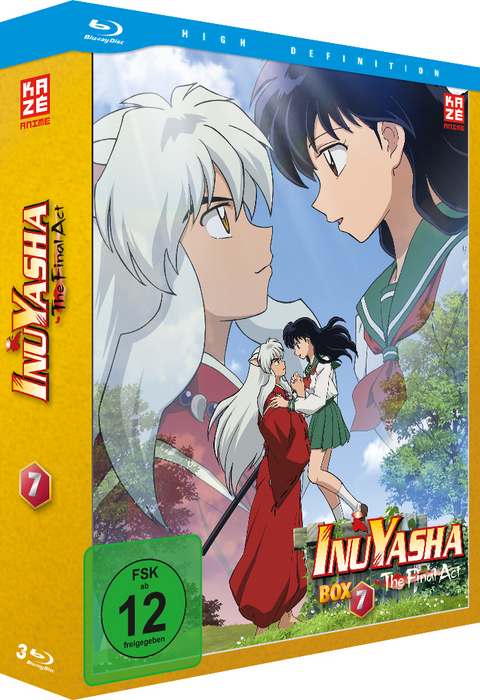 InuYasha - TV-Serie - Box 7 (Final Arc: Episoden 1-26) [3 Blu-rays] - Masashi Ikeda, Yasunao Aoki