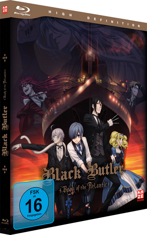 Black Butler: Book of the Atlantic - Blu-ray - Noriyuki Abe